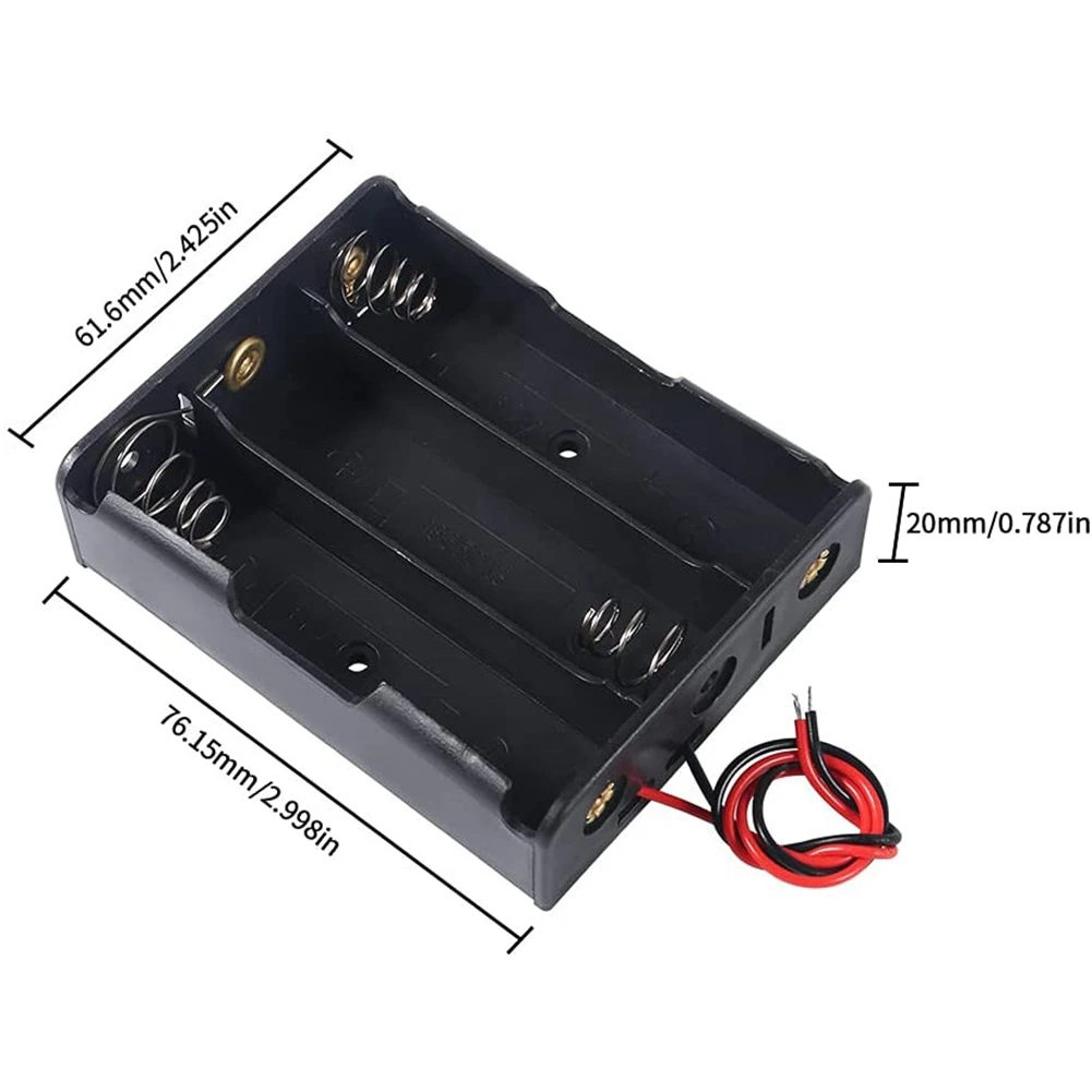 12 шт. 18650 комплект держателей для батарей с проволочным чехлом держателя батареи 3