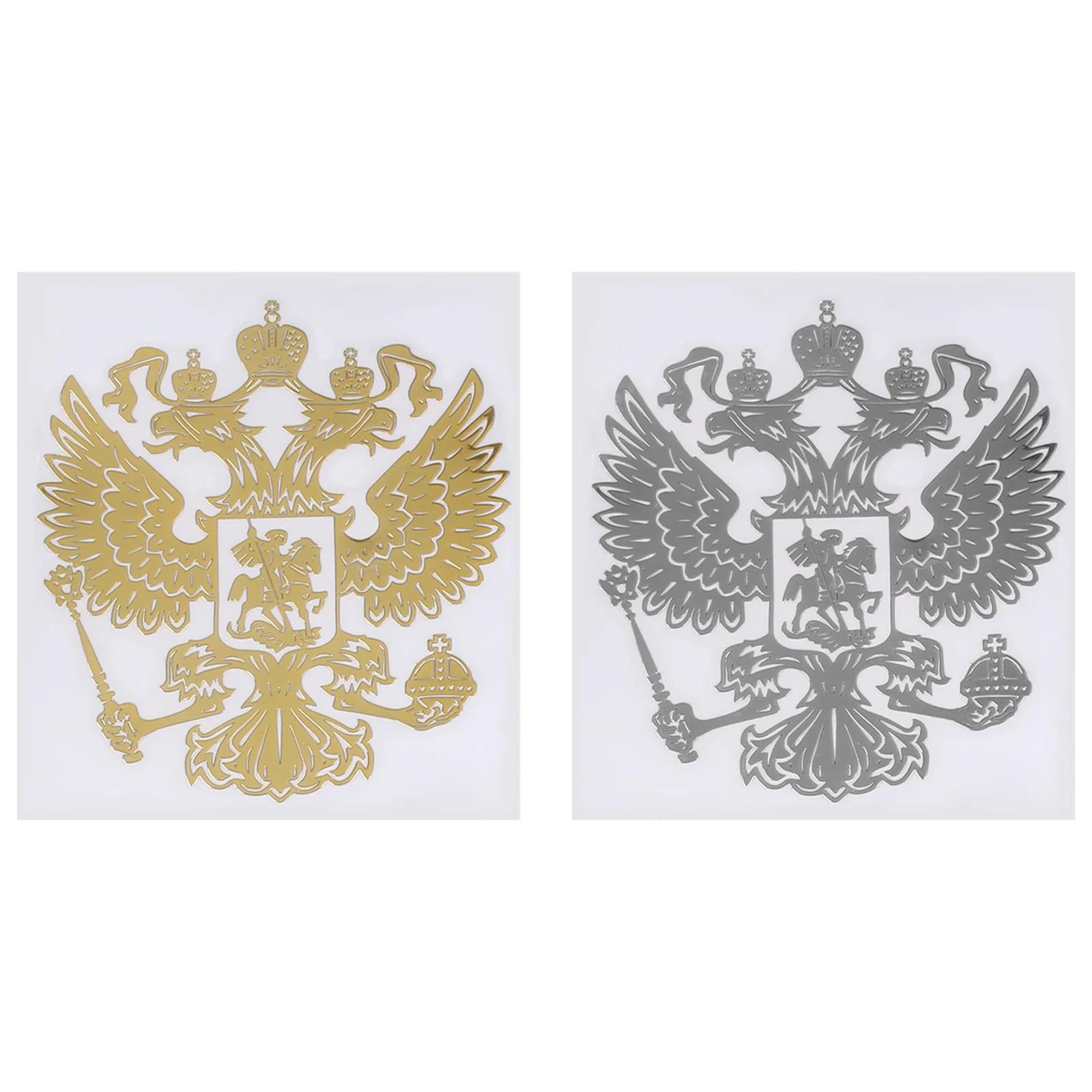 1 шт. наклейка на автомобиль Герб оружия из алюминиевого сплава с текстом никеля и