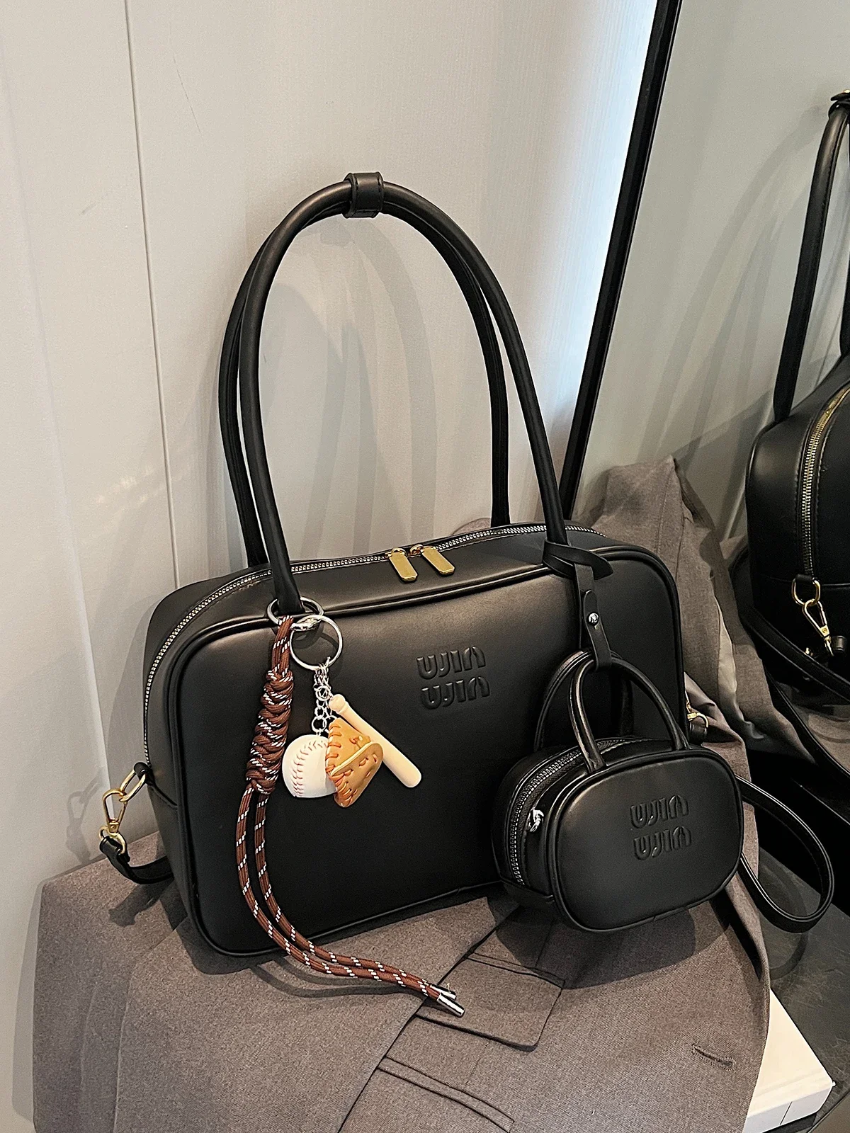 Женская сумка большой вместимости в стиле ретро новинка 2024 осенне-зимняя рабочая