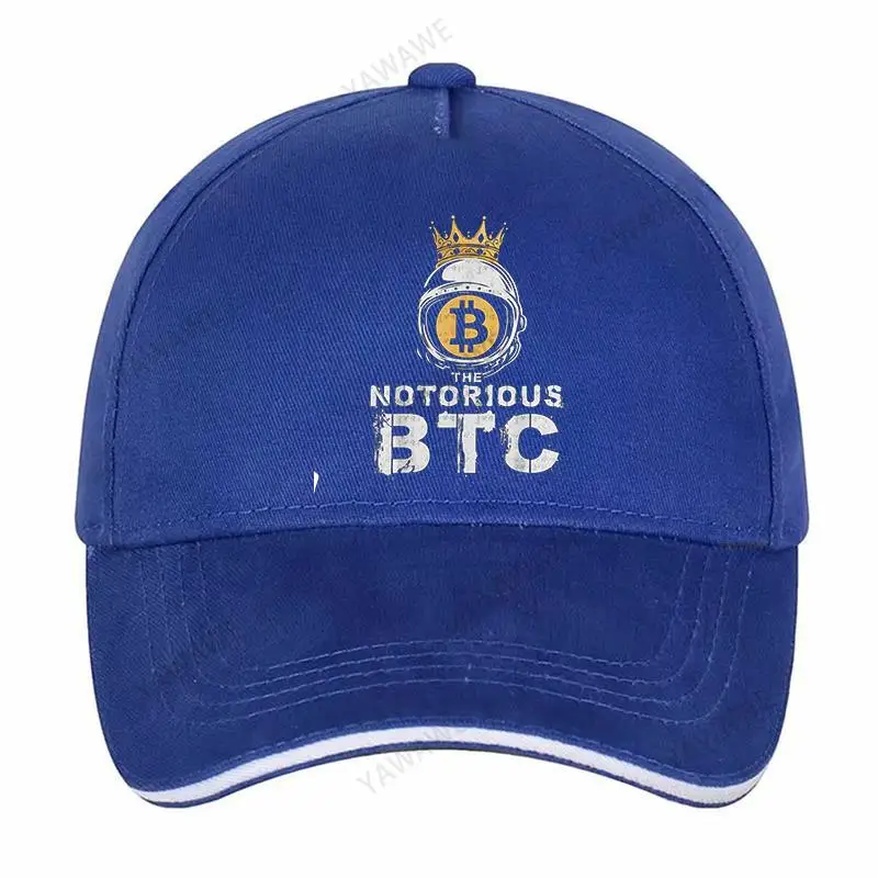 

Fashion Bitcoin Notorious BTC Baseball Cap Men Cryptocurrency Boyfriend Caps Crypto Currency Printed Snapback Cap Solid Sunhat