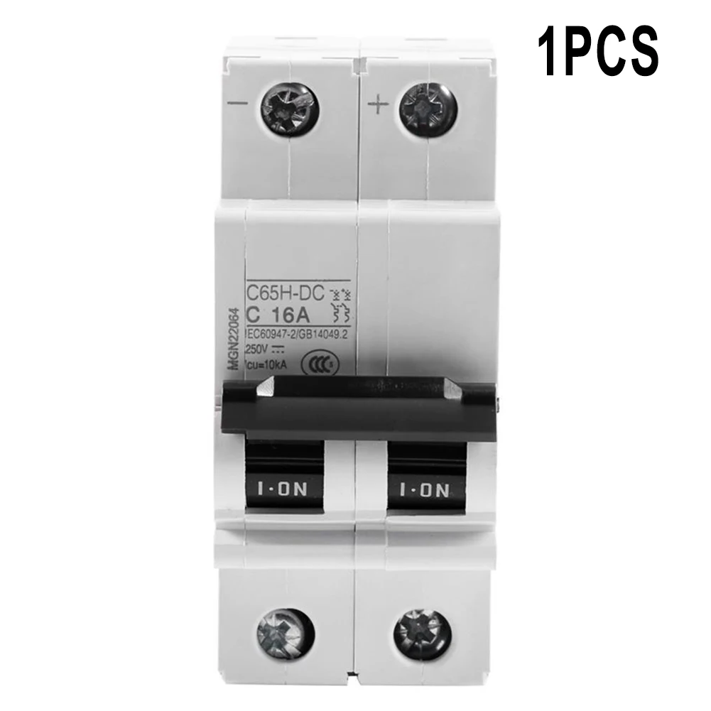 

Disconnect Switch Breaker 1PC Bipolar Breaker C 6KA 250V 1625 32 40 63Amp