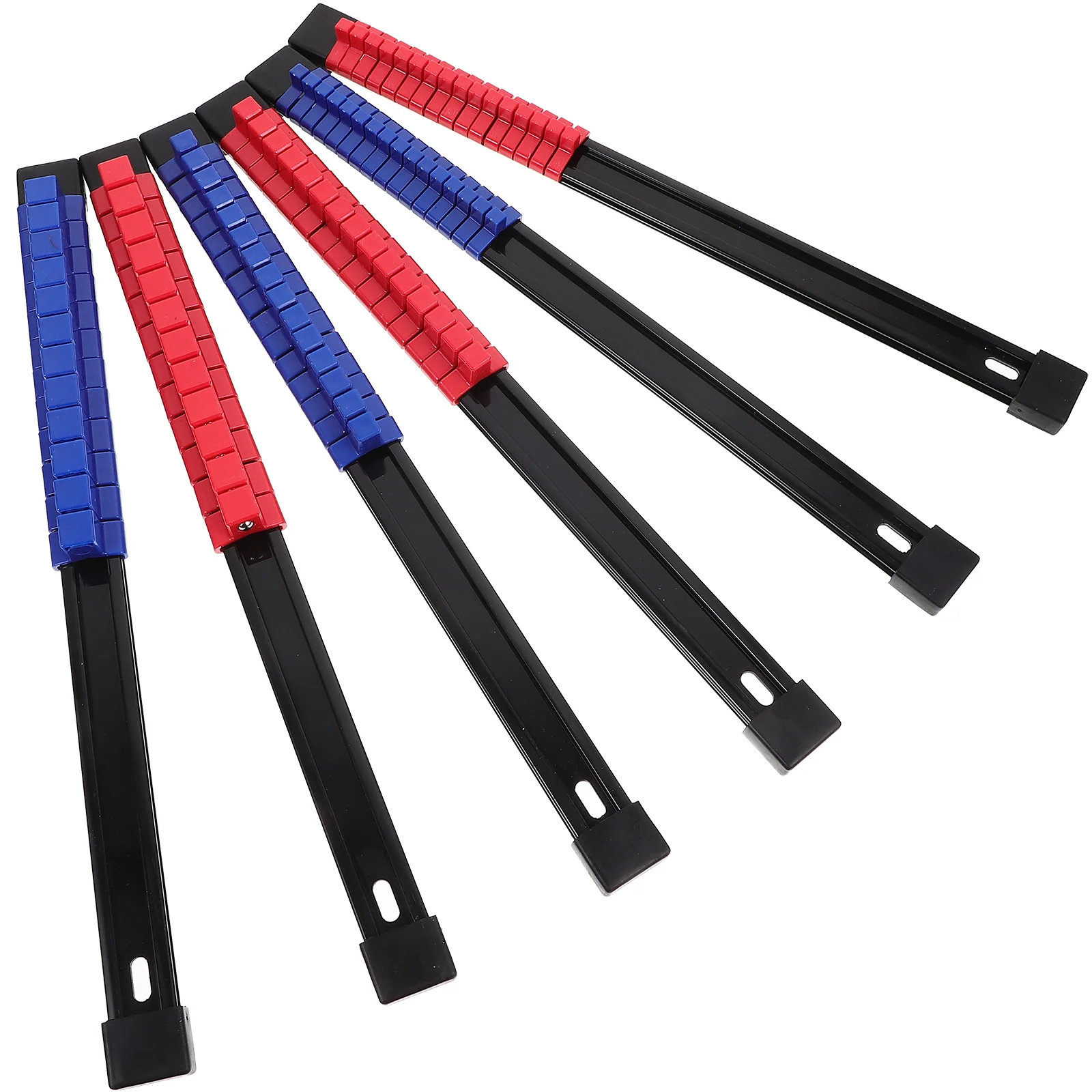 

6 PCS Socket Organizers Toolboxes Heavy 3/8 Holders Management Inserting Abs Drive