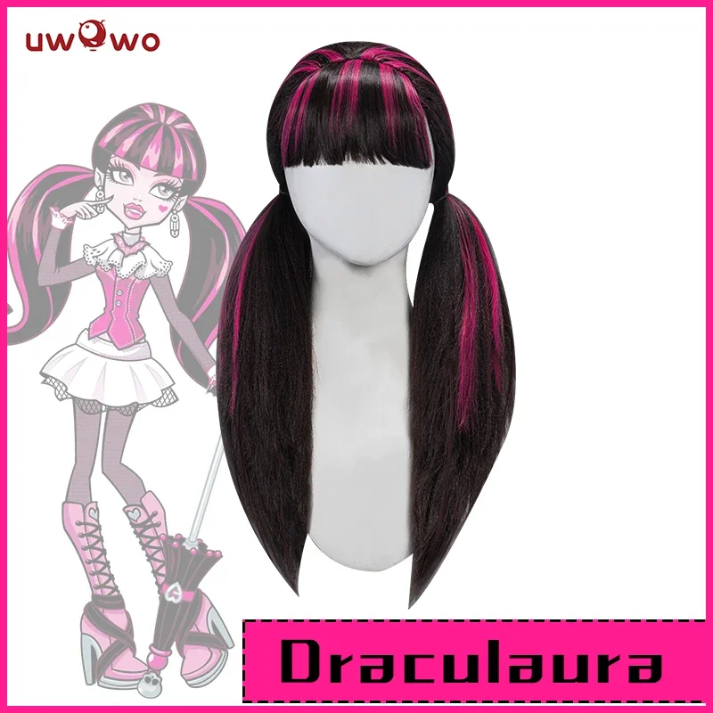 UWOWO Monster High Косплей парик Дракулаура