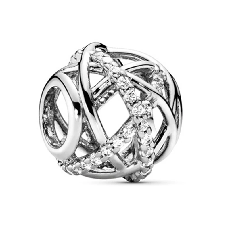 Подвески ZMFINES серебристого цвета 2 шт.