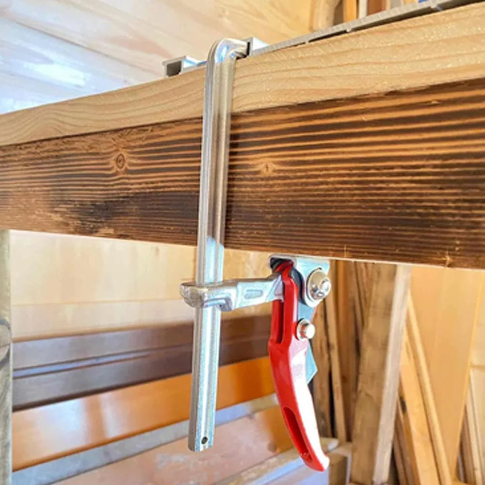 F-образный зажим быстросъемный рельсовый для MFT и направляющей рельсовой системы