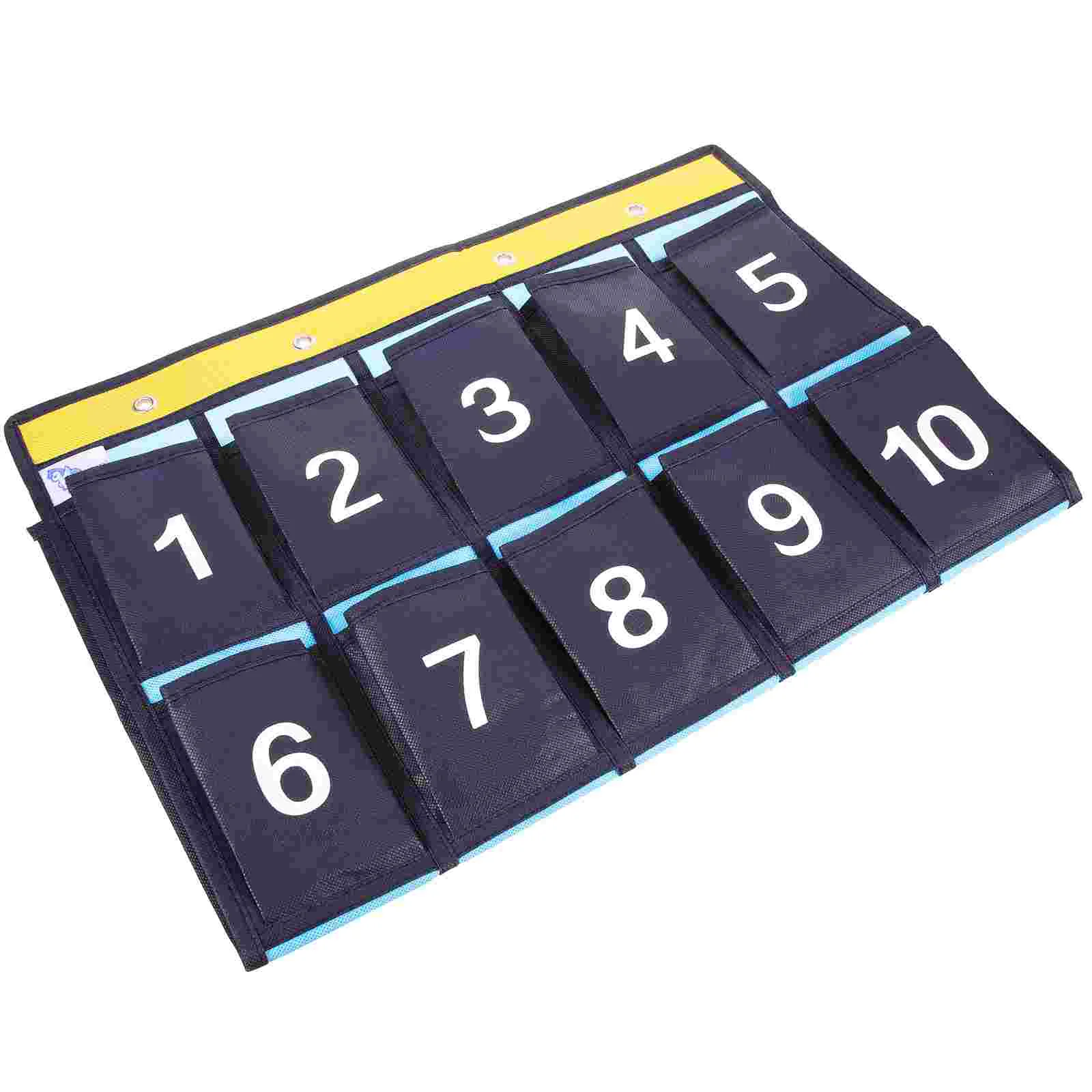 

Numbered Phone Organizer Classroom Pocket School Supply for Office Classroom Sundries Holder
