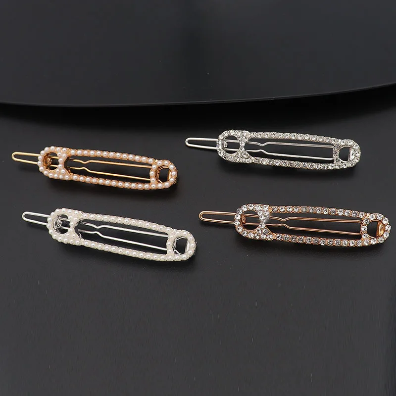 

Diamond-Studded Pin Hairpin Rhinestone Bobby Pin Female Hairpin Korean Hair Accessories WomenSide Clip Headdress