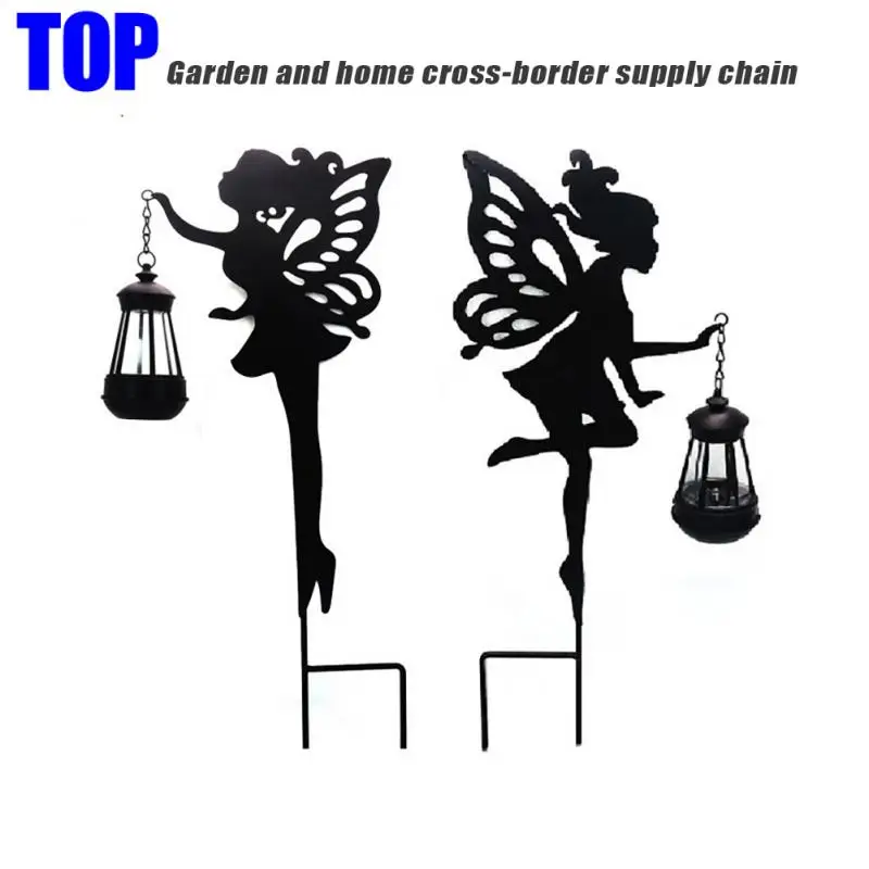 

Прочный фонарь с солнечной панелью, водонепроницаемый Ландшафтный фонарь, черный цвет, украшение для сада, энергосберегающий абс