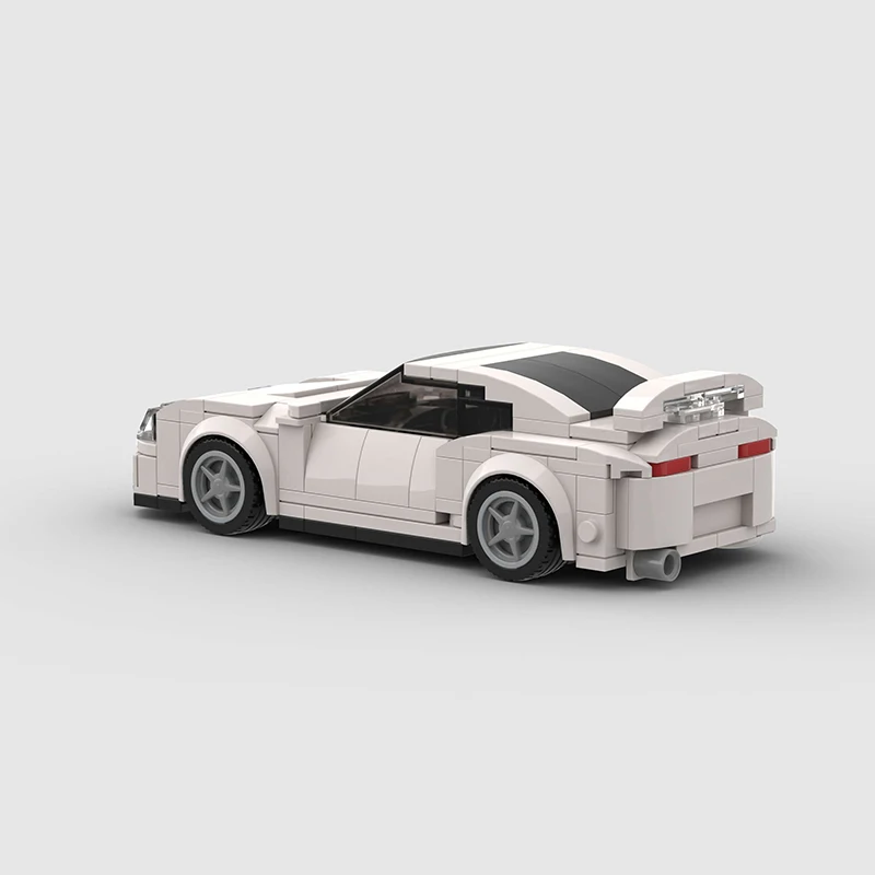 MOC City Car Vehicle Speed Champion Racer Fast &amp Furious A80 Supra V2 Спортивные строительные блоки Кирпичная