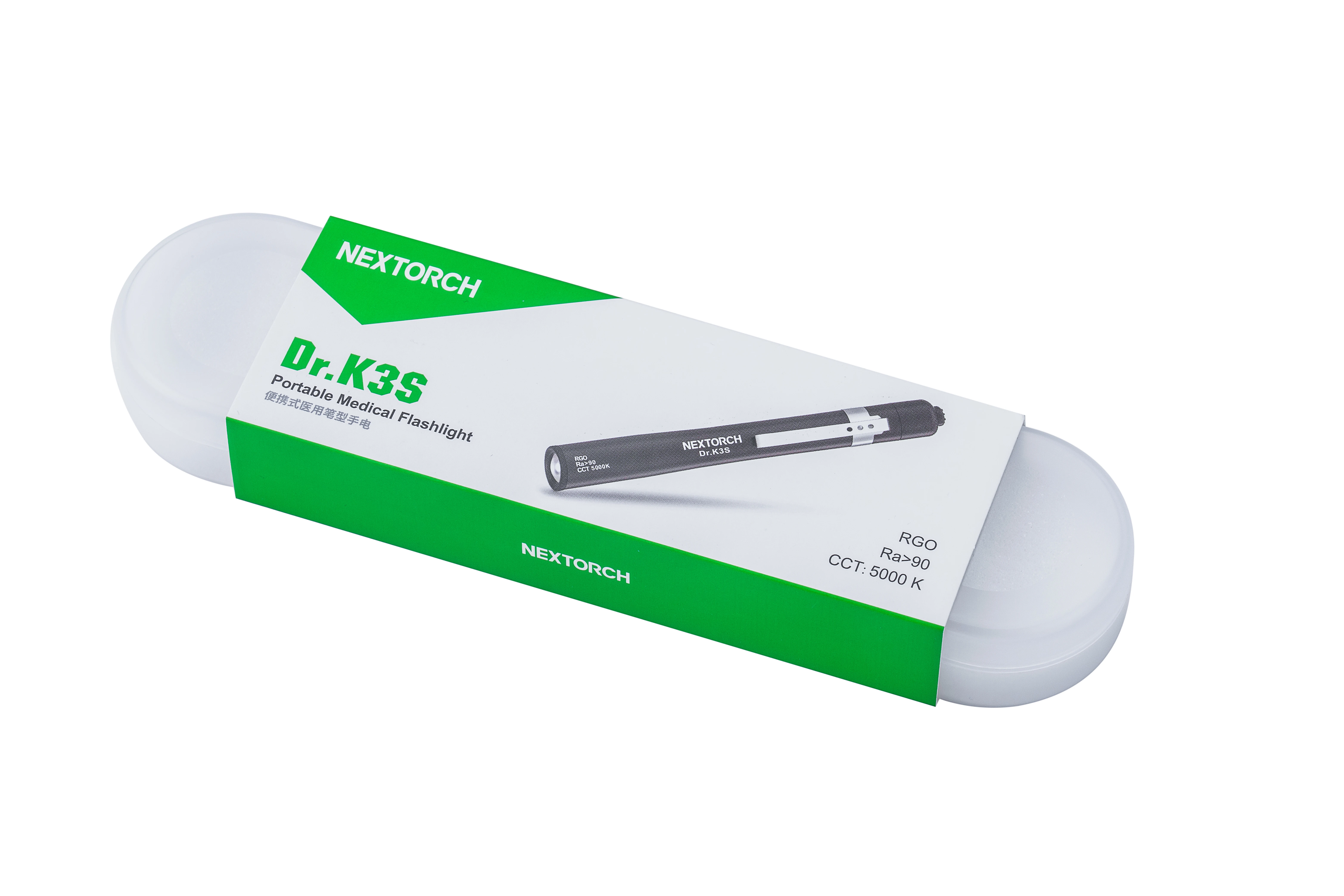 Nextorch Dr.K3S Профессиональный медицинскийдокторный фонарикфонарик, доступный в натуральном белом и желтом свете (art.: 3920cd284b3af) - 3920cd284b3af