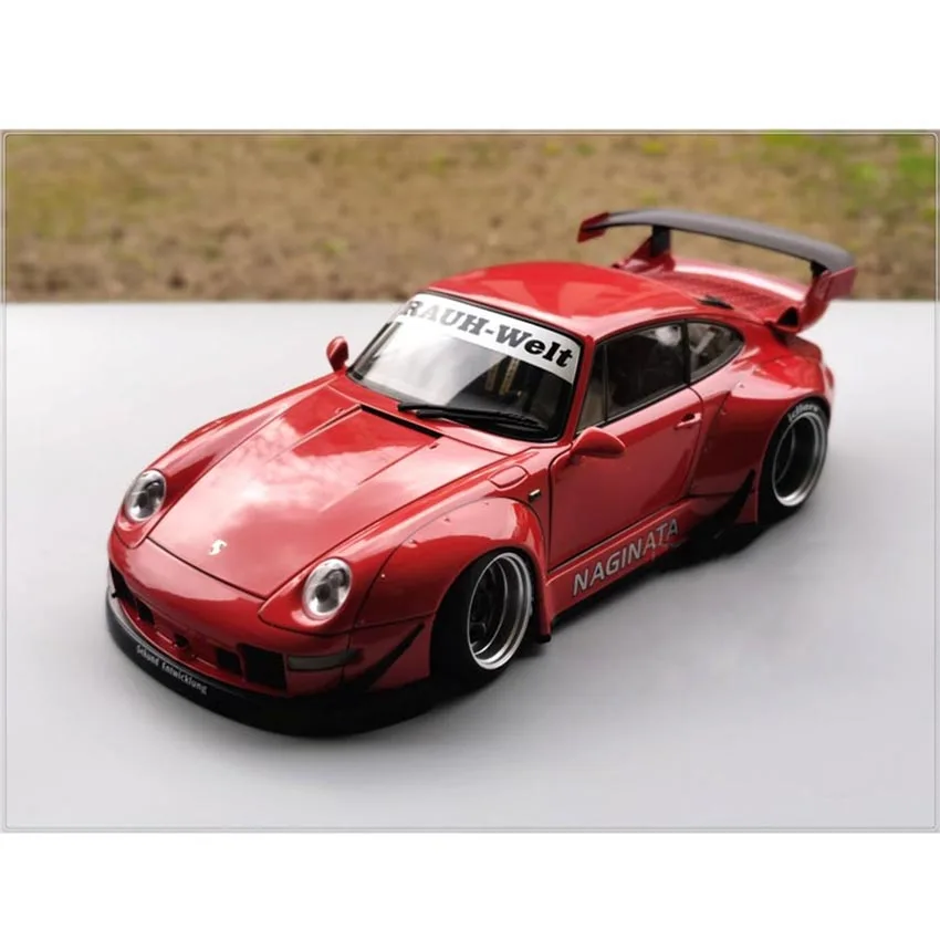 

Autoart Alto 1:18 911 993 широкий корпус RWB LB Красная Пластиковая смазка, полностью открывающаяся из печатной модели, Высококачественная трехмерная мо...