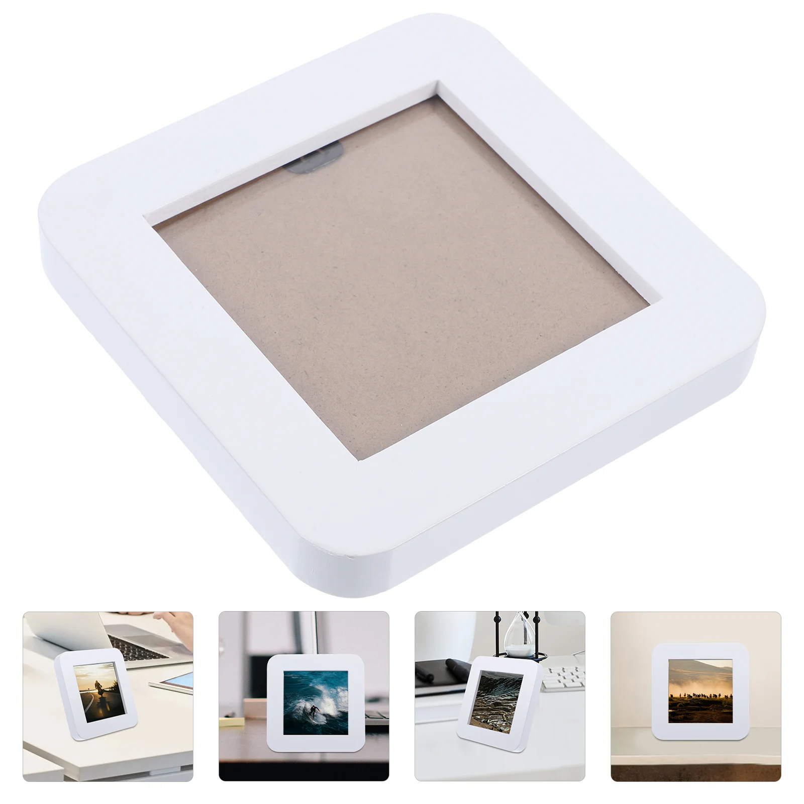 Мини-рамка для фото настольная рамка фотодисплея с закругленным угловым