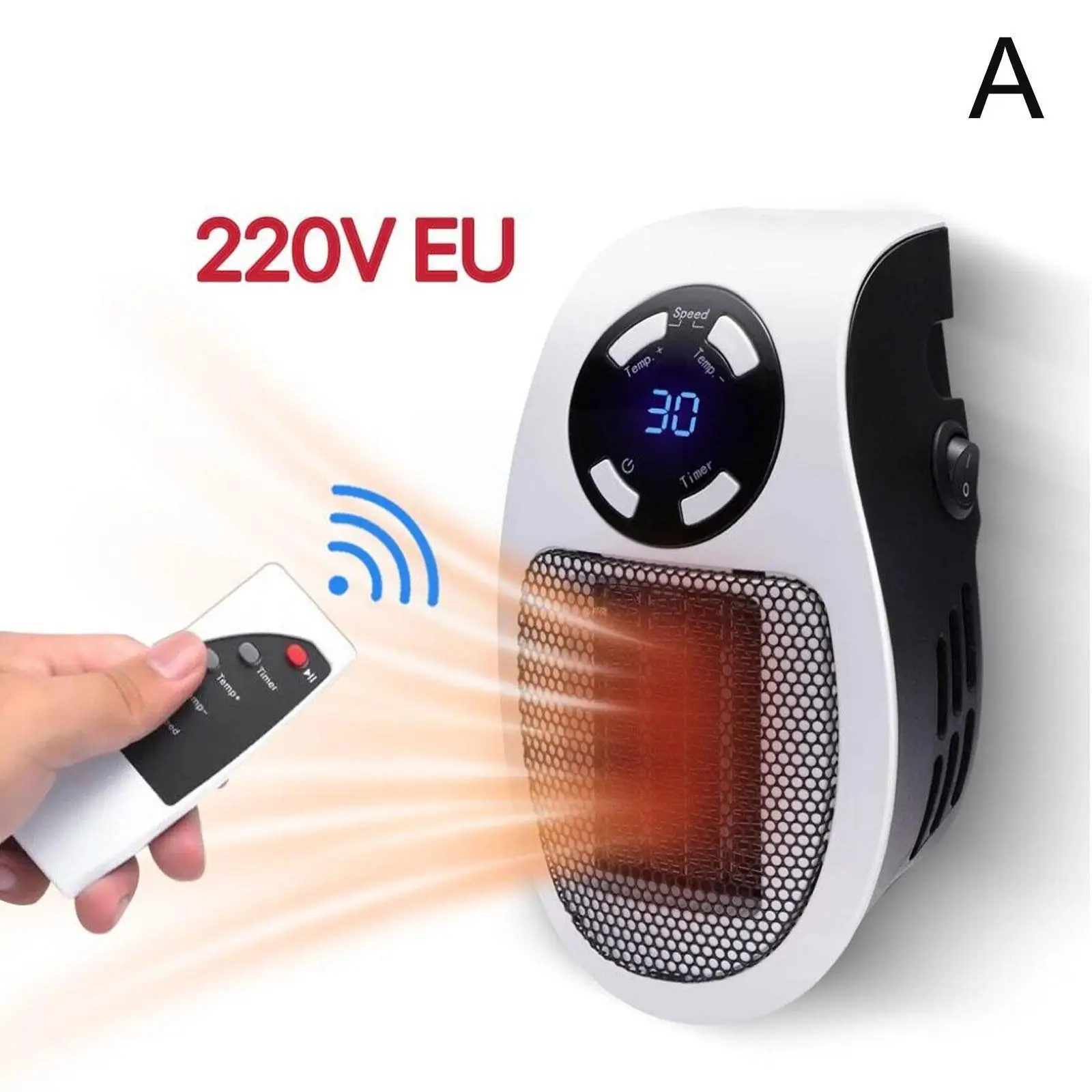 

Портативный электрический обогреватель с разъемом, настенный обогреватель, плита для обогрева помещений, мини-радиатор для дома, удаленный...