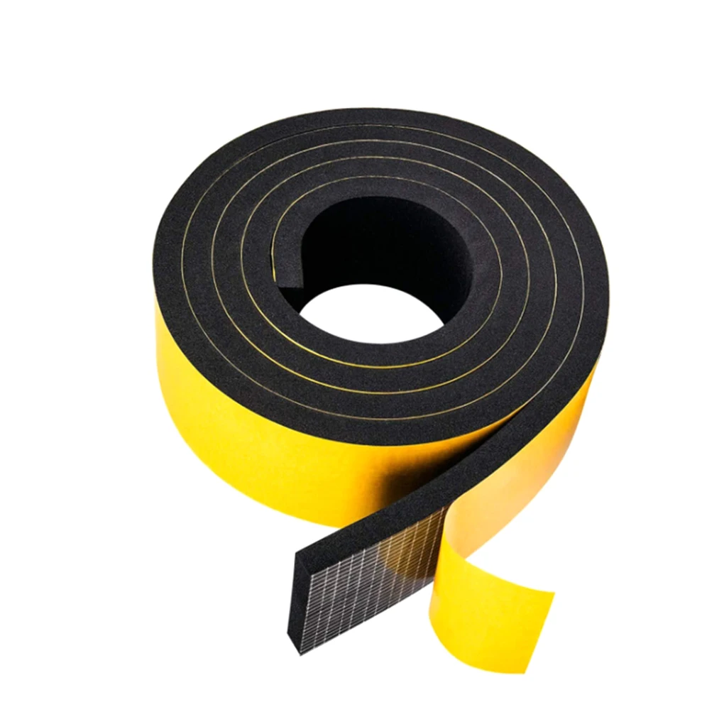 

Strip Foam Self Adhesive Tape Door Window Tape Windproof Soundproof Sealing Strip Home DIY Craft Supply