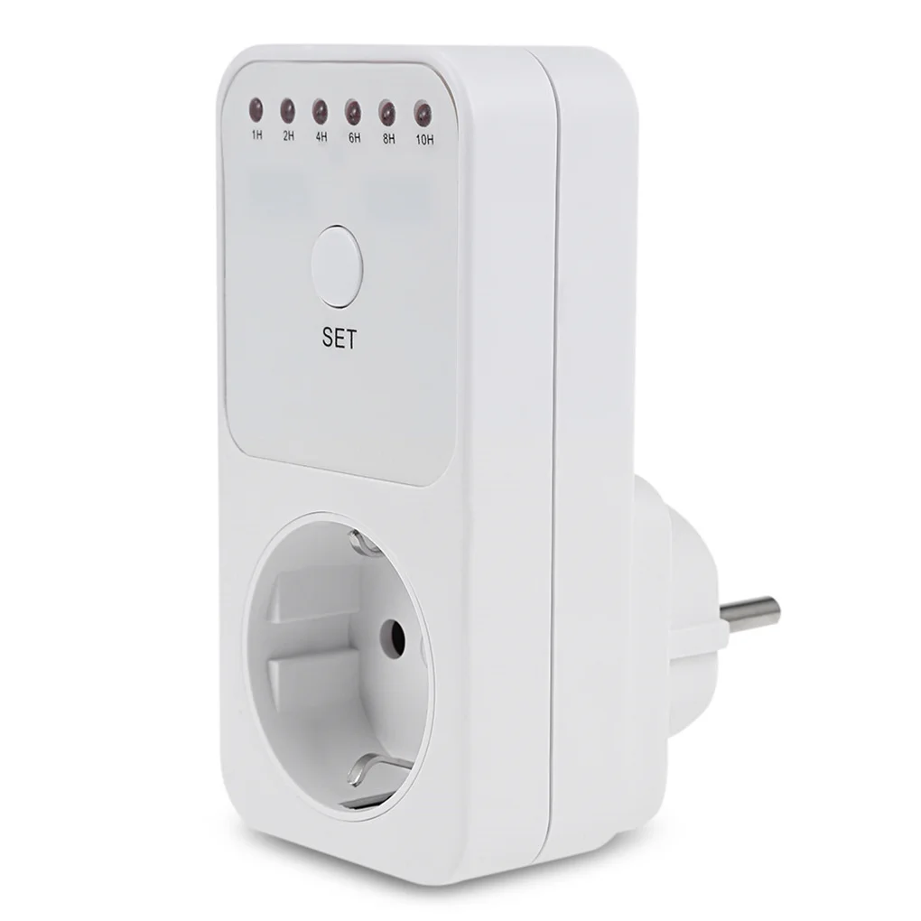 

Timer Power Socket 1-10 Hours Countdown Switch Household Shut Off Timer Power Outlet Timing socket for Charging lights