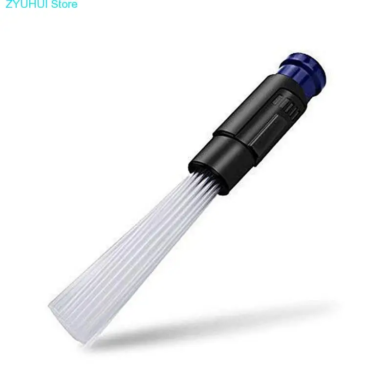 

Universal Vacuum Attachment Dust Daddy Small Suction Brush Tubes Cleaner Remover Tool Cleaning Brush for Air Vents Keyboards