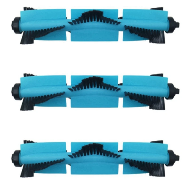 

For Conga Sweeping Robot Accessories 3090 Roller Brush Main Brush Parts-3Pcs