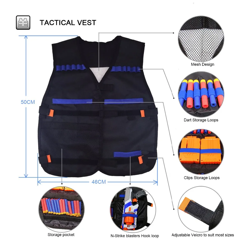 Camouflage Tactical Equipment of EKIND Storage for magazines kit For Nerf N-strike Elite Toy Gun Games | Игрушки и хобби