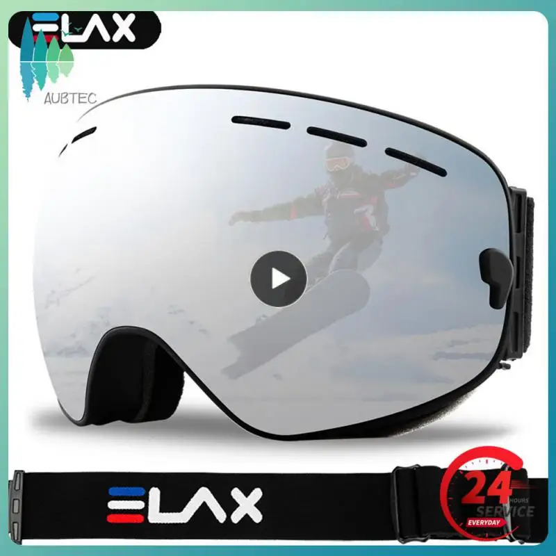 

1/2/3PCS Mountaineering Goggles Anti-radiation Anti-wind Glasses Large Spherical High Quality Ski Goggles Anti-fog Ski Goggles