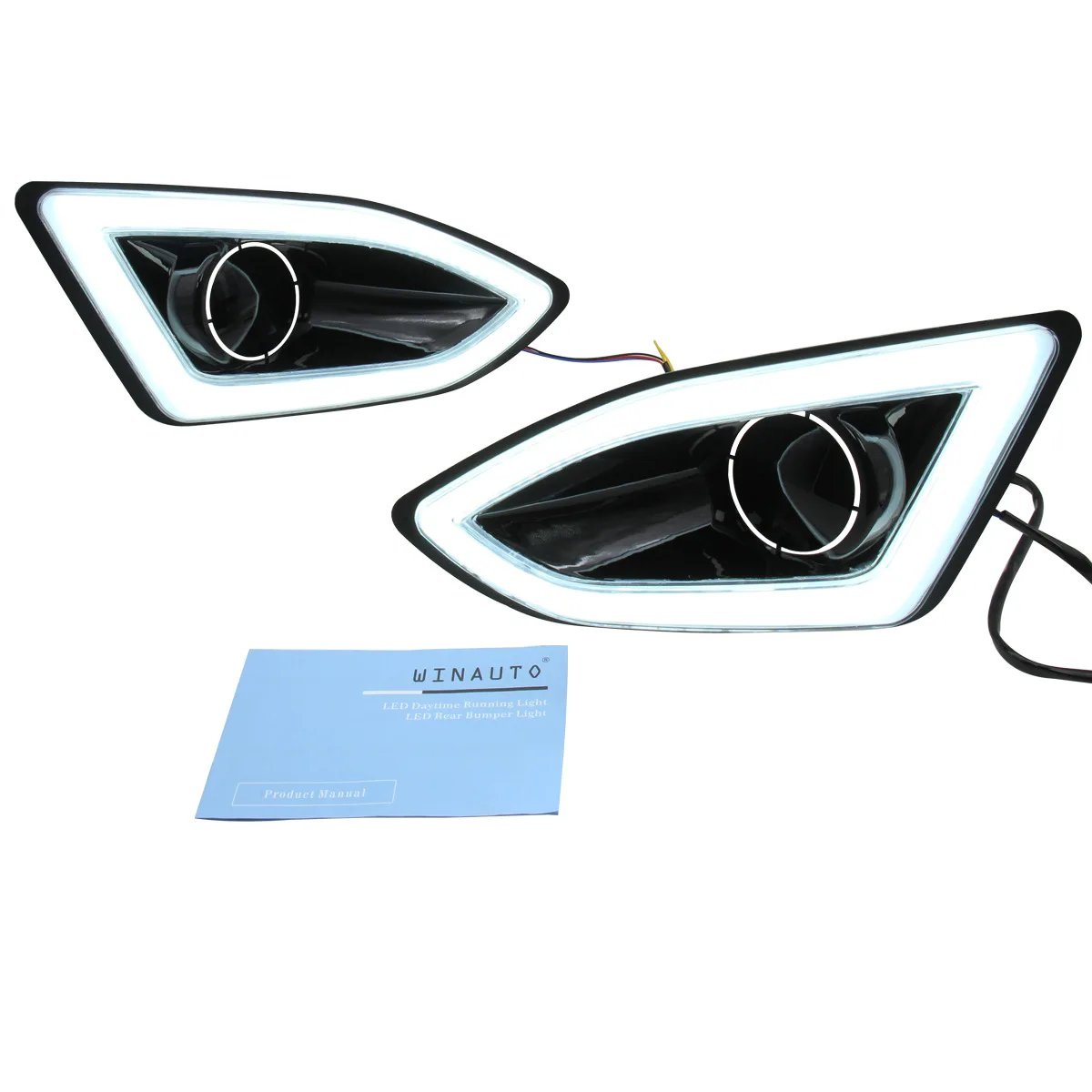 Для 2015-2016 FD Ruijie с желтыми двухцветными дневными ходовыми огнями для специальных