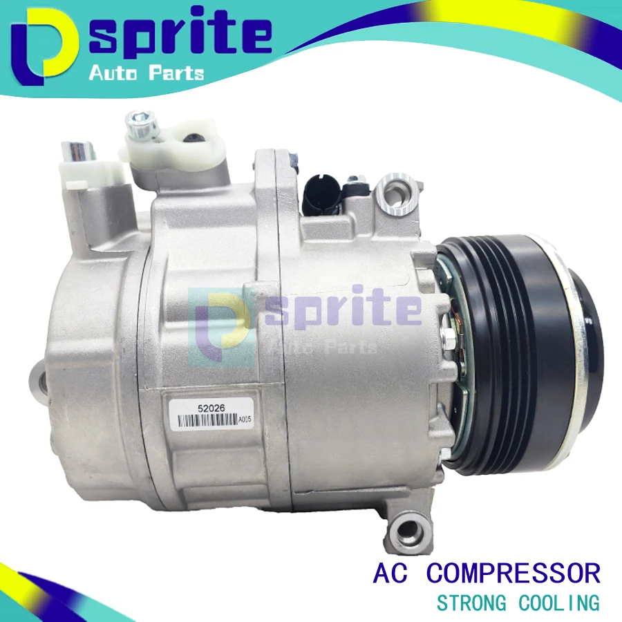 Фото Компрессор кондиционера для BMW X5 E53 3.0 7SEU16C 64526910460 64526910458 64526910459 64526916232 64526904014 64526904015 64526904018 №3