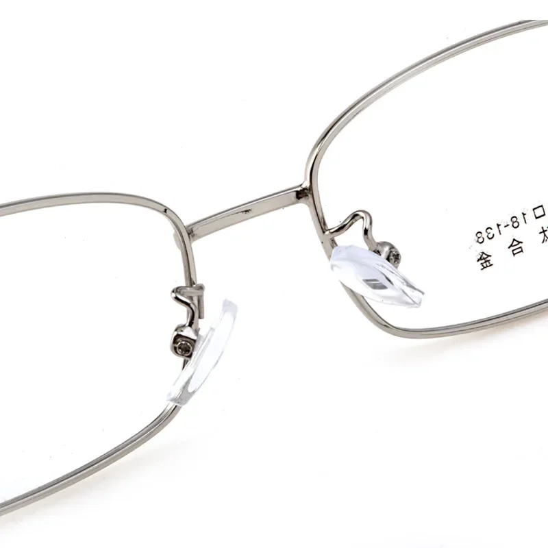 Большие очки 55-17-138 супер эластичные металлические с памятью полная оправа