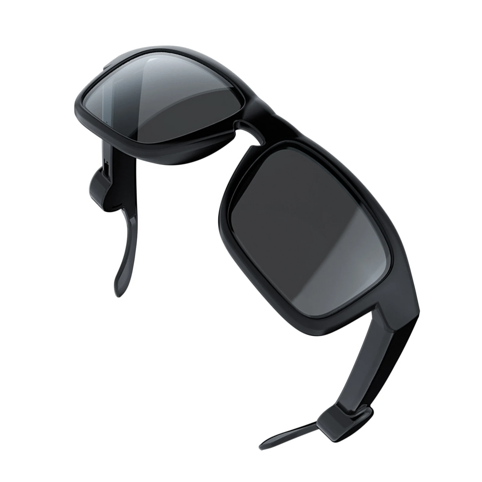 

-Совместимые с наушниками солнцезащитные очки дизайн с шумоподавлением проводимости воздуха подходит для занятий спортом на открытом возд...