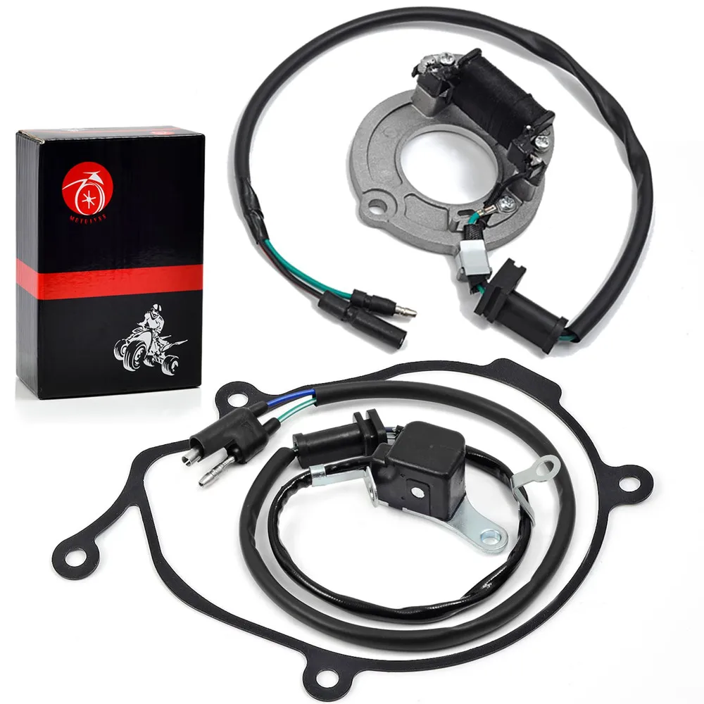 

Статор и импульсная катушка и прокладка для Honda CR80R CR80RB 1996-2002 CR85R CR85RB 2003 2004 31120-GBF-831 30300-GC4-601