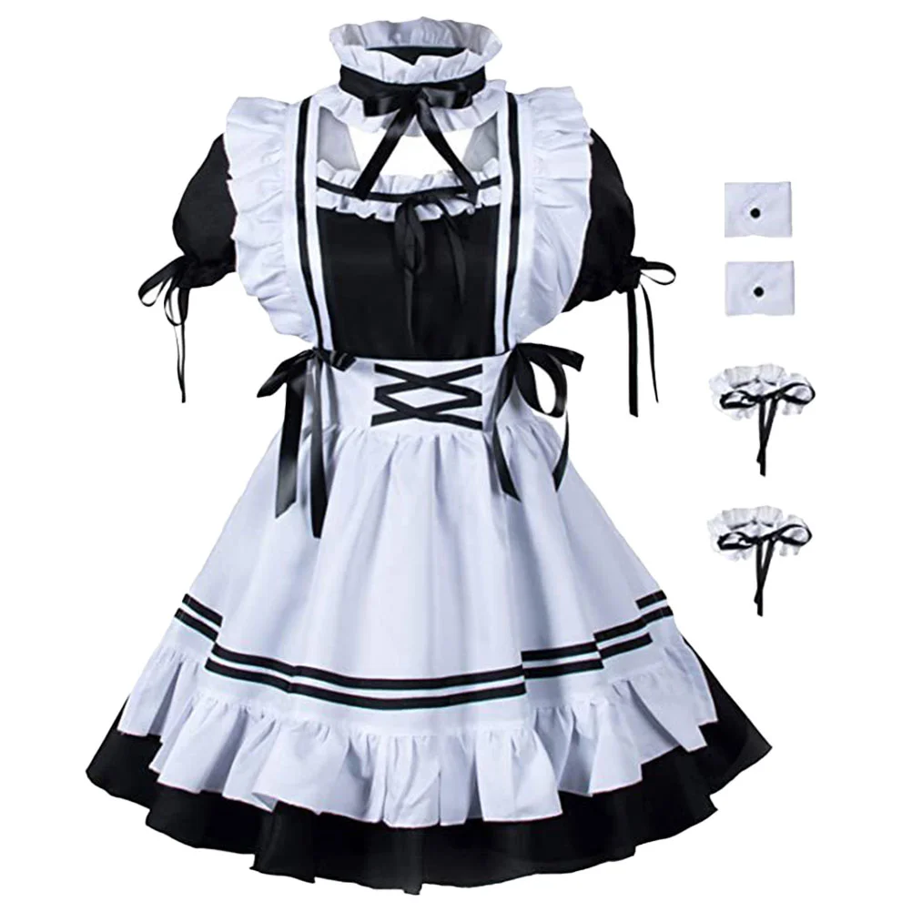 

Женский костюм горничной для Хэллоуина