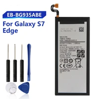 replacement battery for samsung galaxy s7 edge sm g935f g9350 g935fd genuine phone battery eb bg935abe eb bg935aba