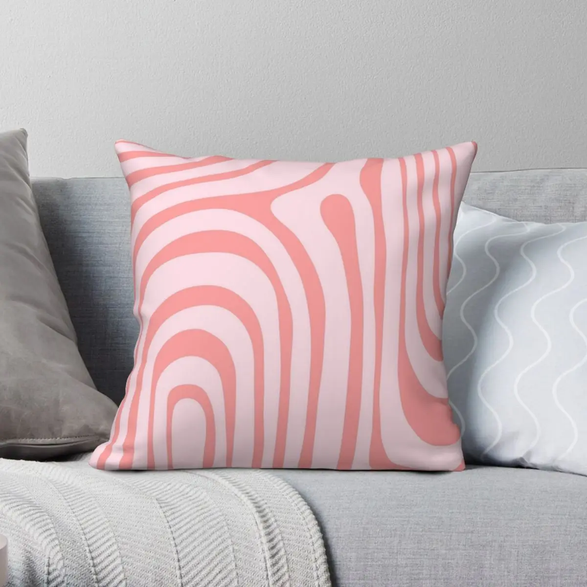 

Strawberry Zebra Square Pillowcase Polyester Linen Velvet Pattern Zip Decorative Throw Pillow Case Home Cushion Case