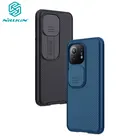 Для Xiaomi Mi 11 Lite чехол Nillkin слайд набор фильтров для объектива камеры Защитная крышка для Xiaomi Mi11 Mi 11 Ultra 5G 11i 11x 11T Pro чехол