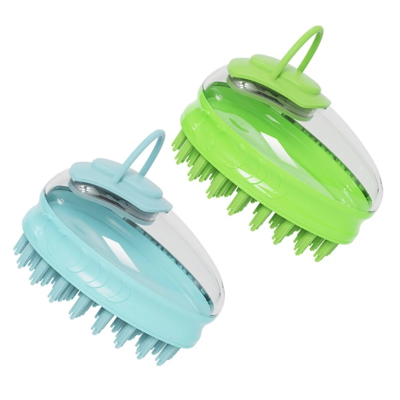 

Dog Bath Brush Silicone For Bath Pet Shampoo Brush Dog Grooming Brush