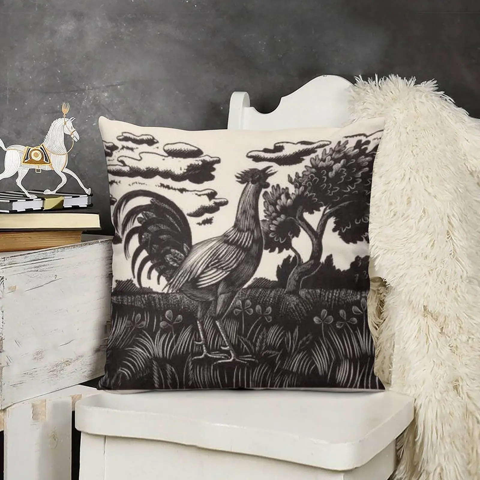 Эрик равилиус-шантиклир II диванная подушка наволочки для диванных подушек