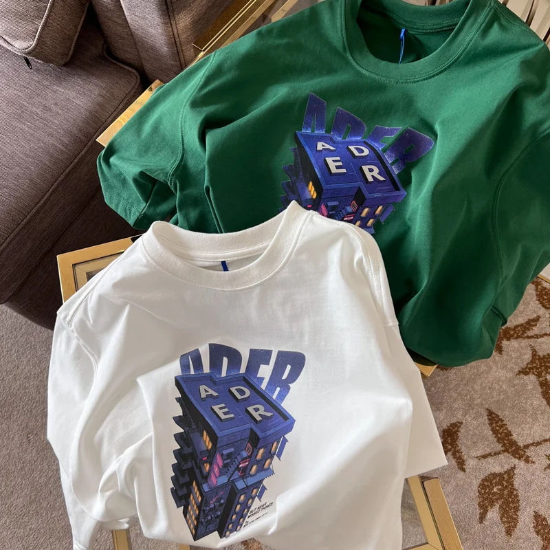 

[Exclusive to members]Ader spring and summer new exclusive short sleeve T-shirt ins trendy men and women with lovers
