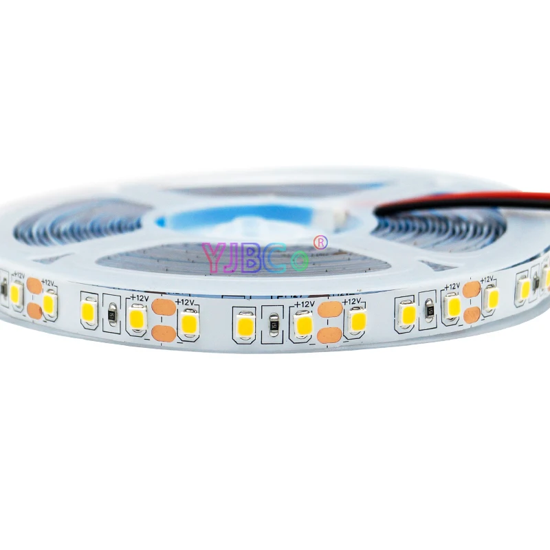 High Bright 5m LED Strip White/Warm White/Natural White/Red/Green/Blue 2835 SMD 120 LEDs/M DC 12V 24V 8mm Flexible Lamp Tape