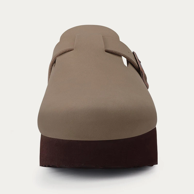 Мюли Asgard женские/мужские на плоской подошве модные кроссовки из пробки уличные