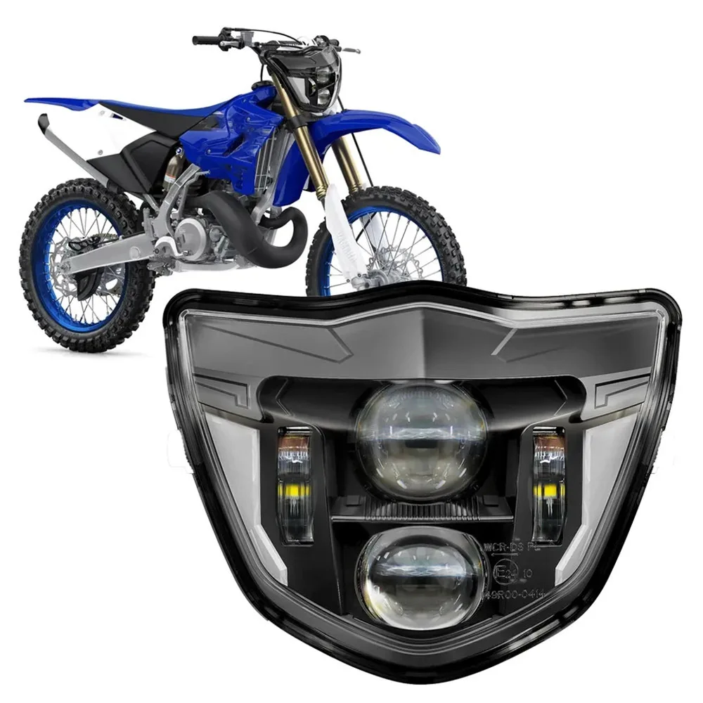 

For Yamaha WRF250/400/426/450 YZ TTR WR XT MX Enduro Dirt Bike Head Light Motorcycle Headlight Motocross LED Light Dual Sport