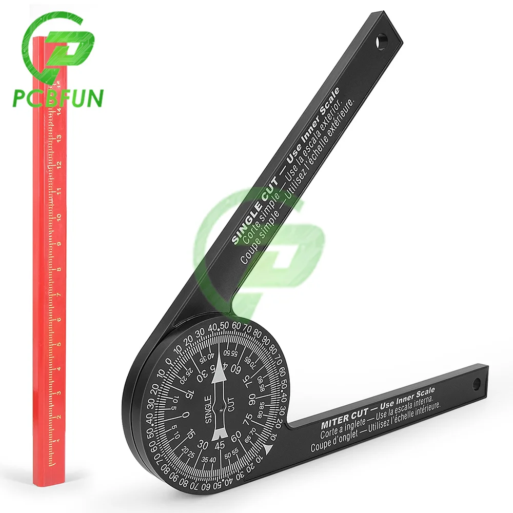 Carpenter Angle Finder Measuring Ruler Meter Gauge Tools