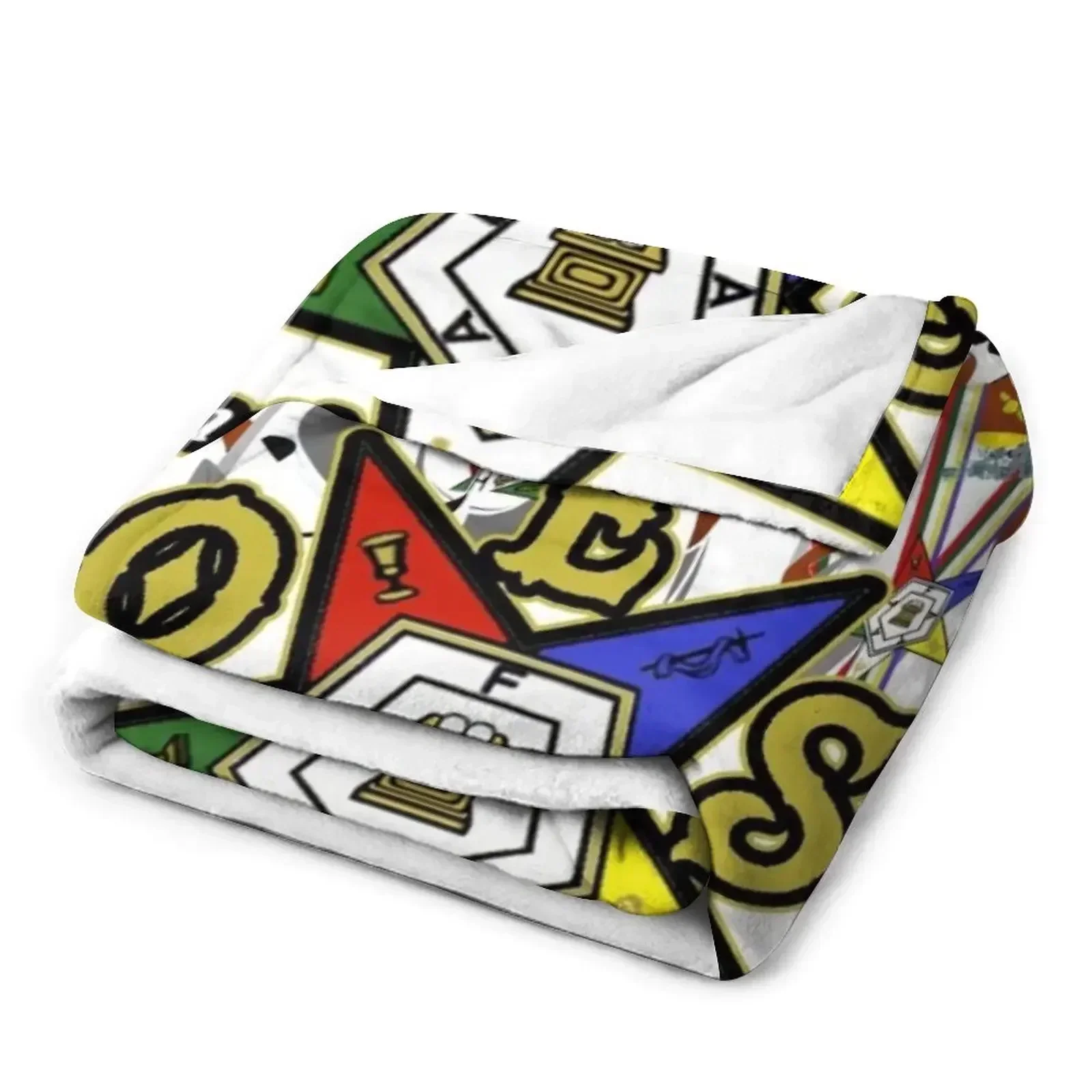 OES Order Of The Eastern Star Logo Sistars All In Family Freemason Плед Одеяло Пляжные одеяла