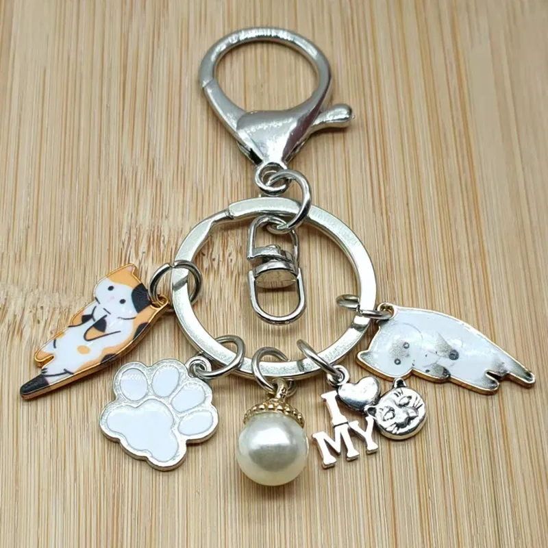 Новая модная эмалированная подвеска в виде ленивого кота для мужчин и женщин