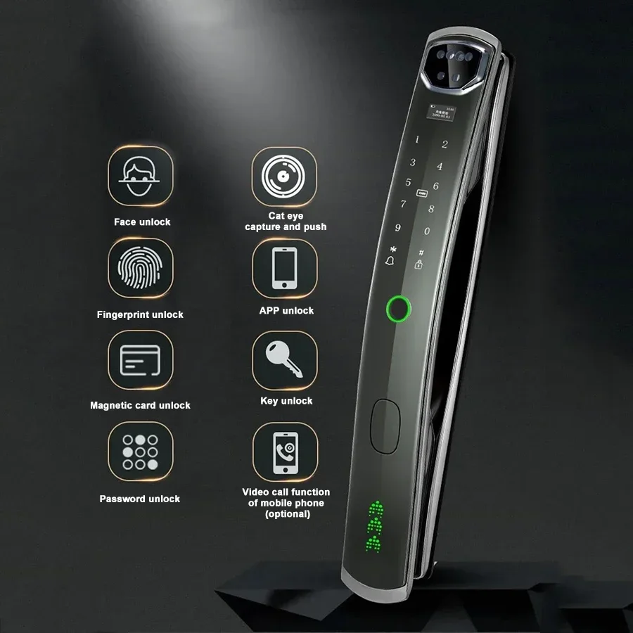 Смарт-замки Дверные Беспроводные с сенсорным экраном и защитой от кражи