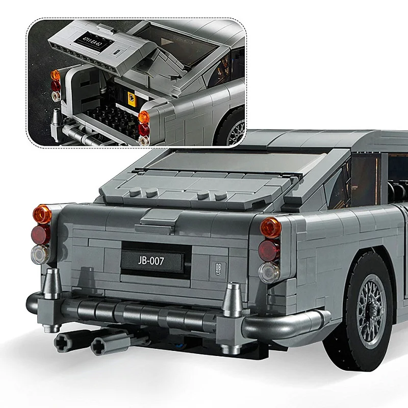 Строительные блоки из фильма Джеймса склеенные кирпичи игрушки Martined DB Kids 5