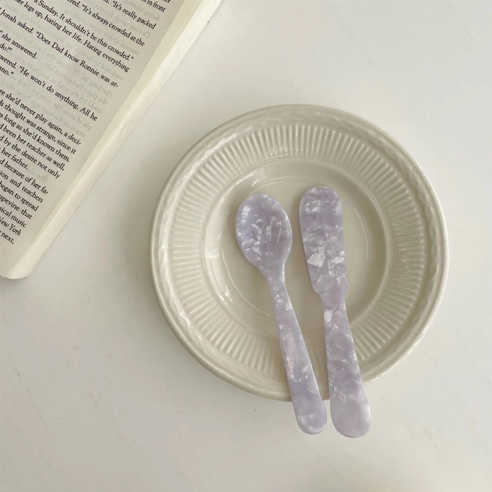 

SAFEBET Набор десертных ножей и ложек, пластик, мультяшный рисунок