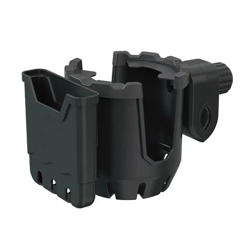 

Bike Cup Holder Bicycle Cup And Phone Holder Rotating Handlebar Drink Holder Mobile Phone Holder For Bikes Strollers Wheelchairs