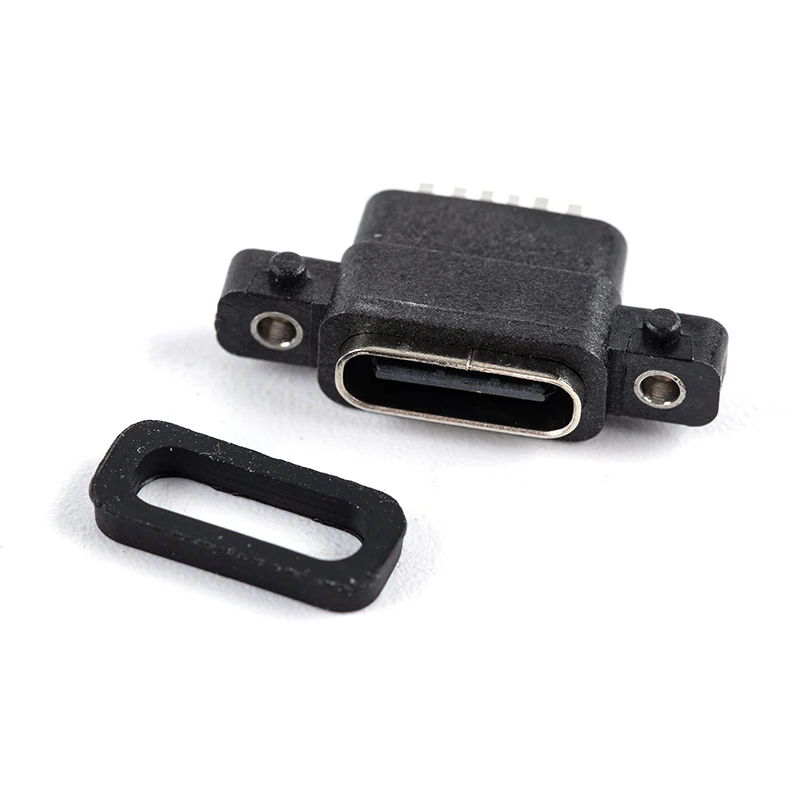 

2 шт., гнездовой разъем USB 3,1 Type-C, 6 контактов