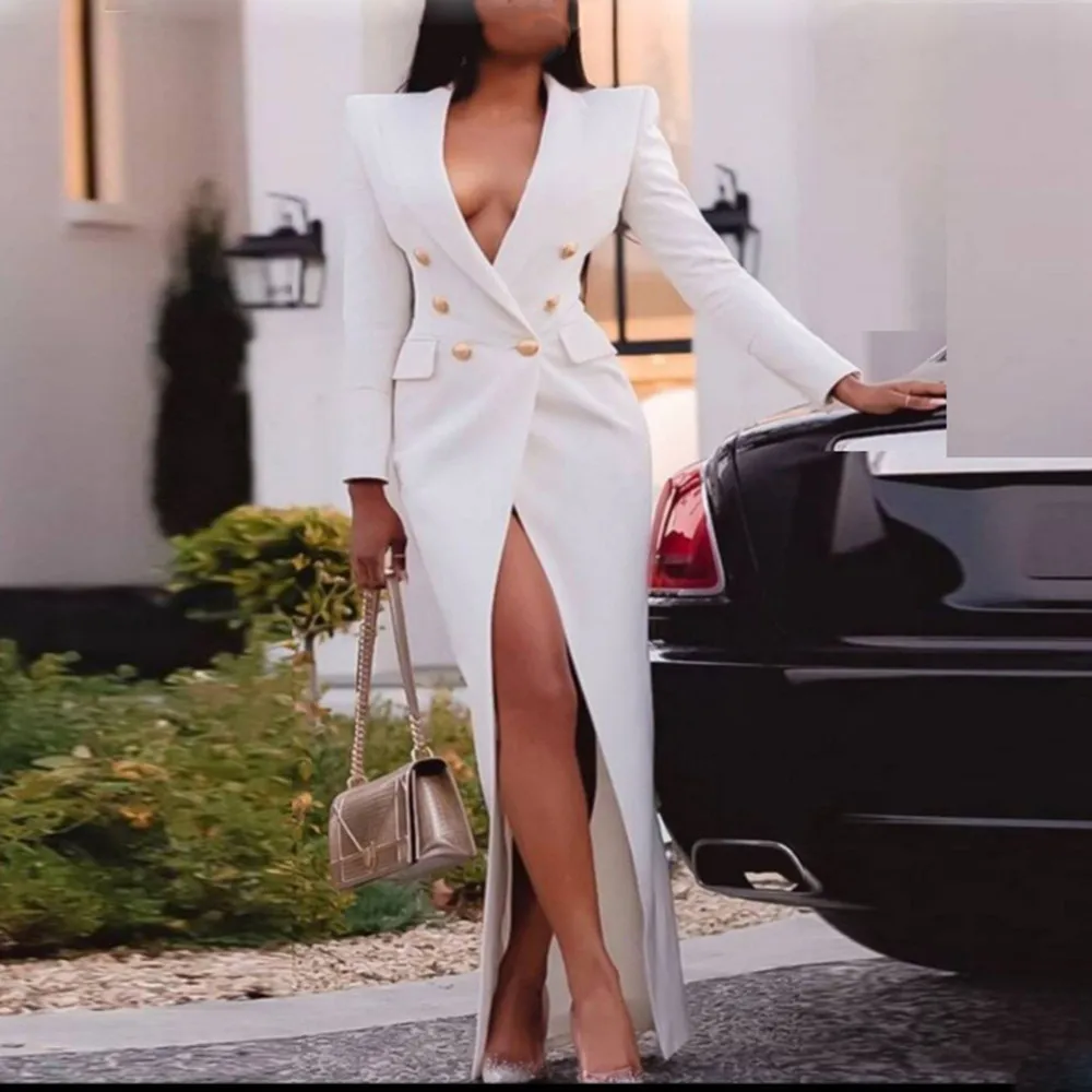 

Винтажное белое свадебное платье с Боковым Разрезом, женское элегантное кружевное платье ручной работы с кисточками и цветами