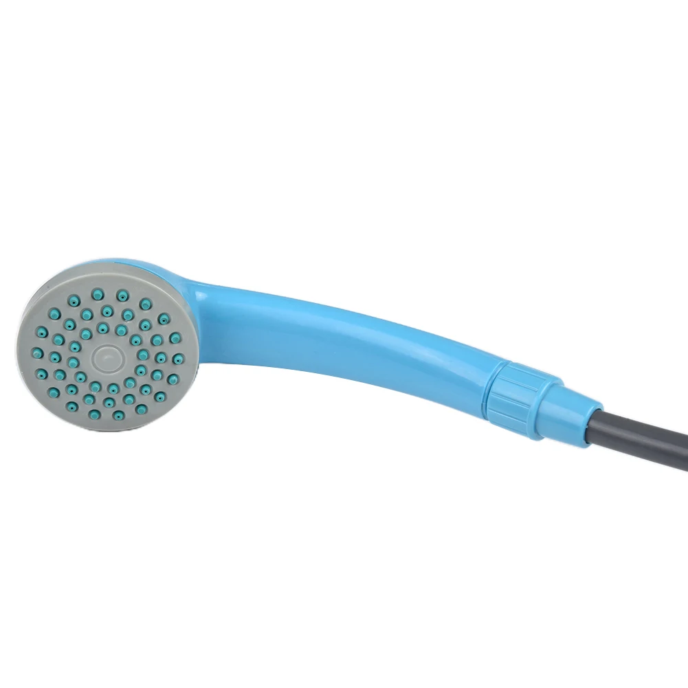 

Bucket Shower 2200mAh Large Capacity 2m Water Pipe For Car Washing Gray Power Supply USB Rechargeable Outdoor Sports