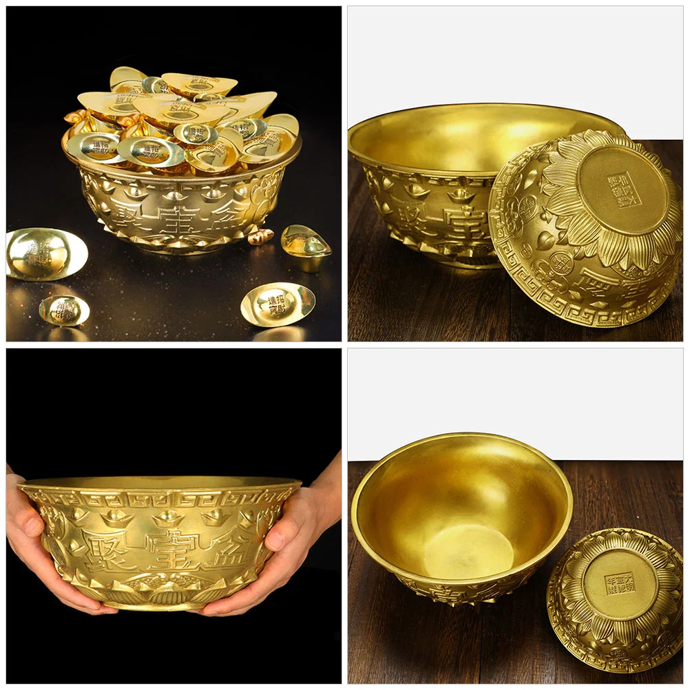 Китайский орнамент фэн-шуй чаша для рог изобилия украшение домашнего рабочего
