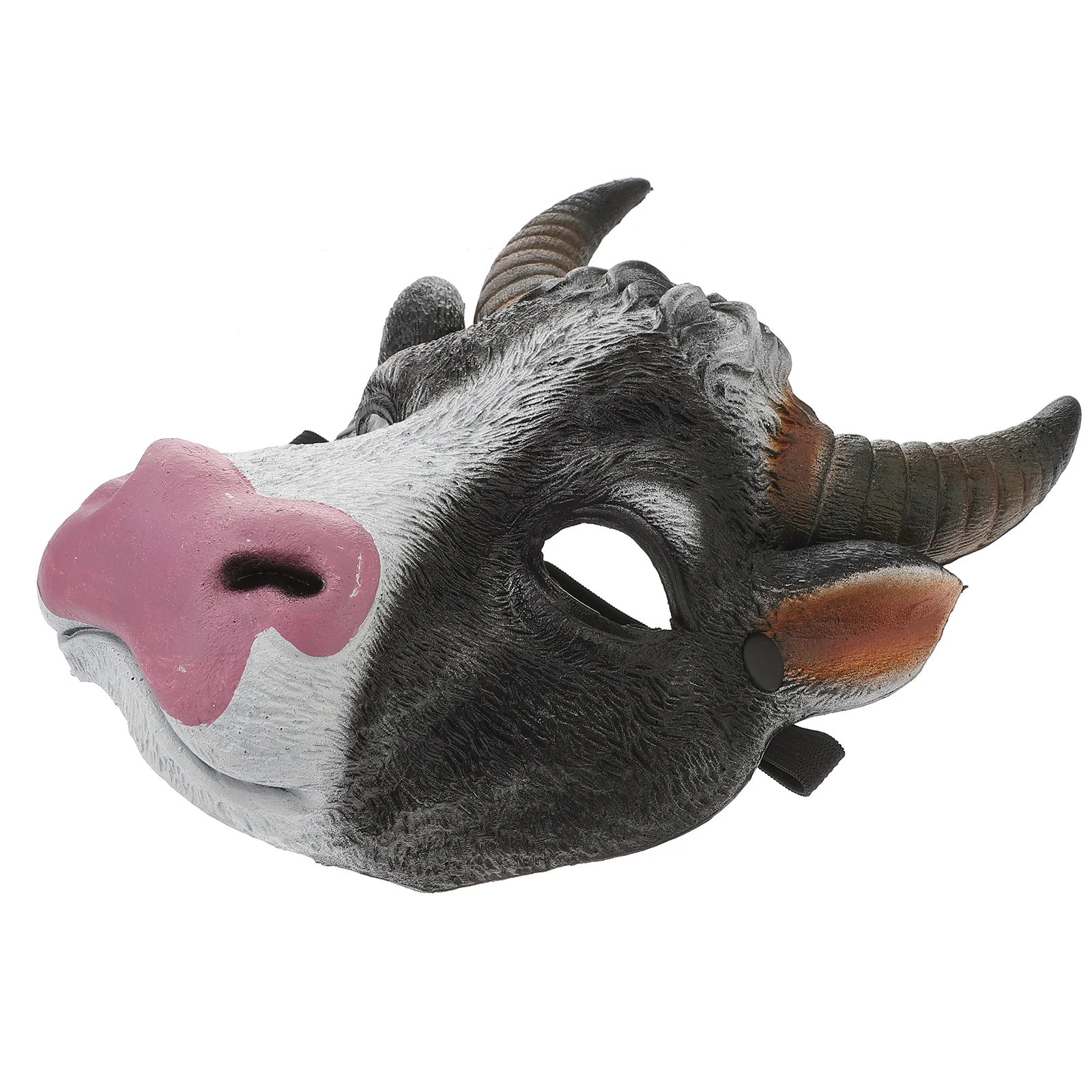 

Novelty Head Mask Vintage Half Face Party Masquerade Ox-head Mask Novelty Costume Headwear Holiday Cosplay Face Cover